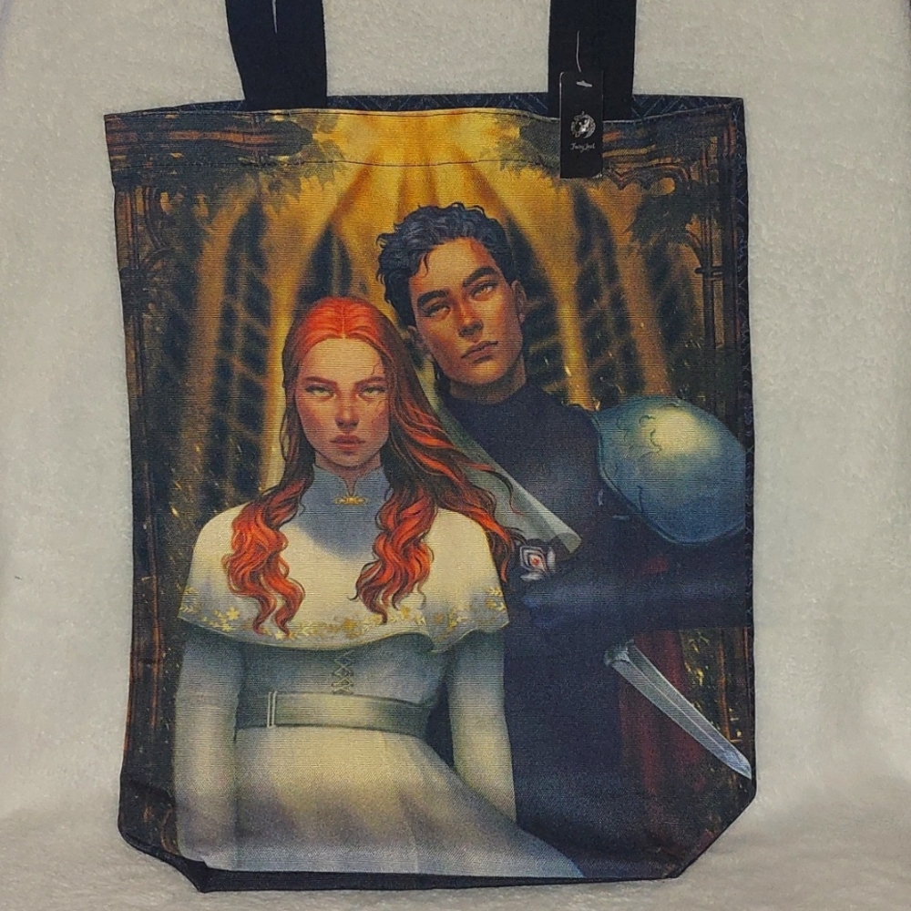 NWT Fairyloot From Blood and Ash Book Tote Bag